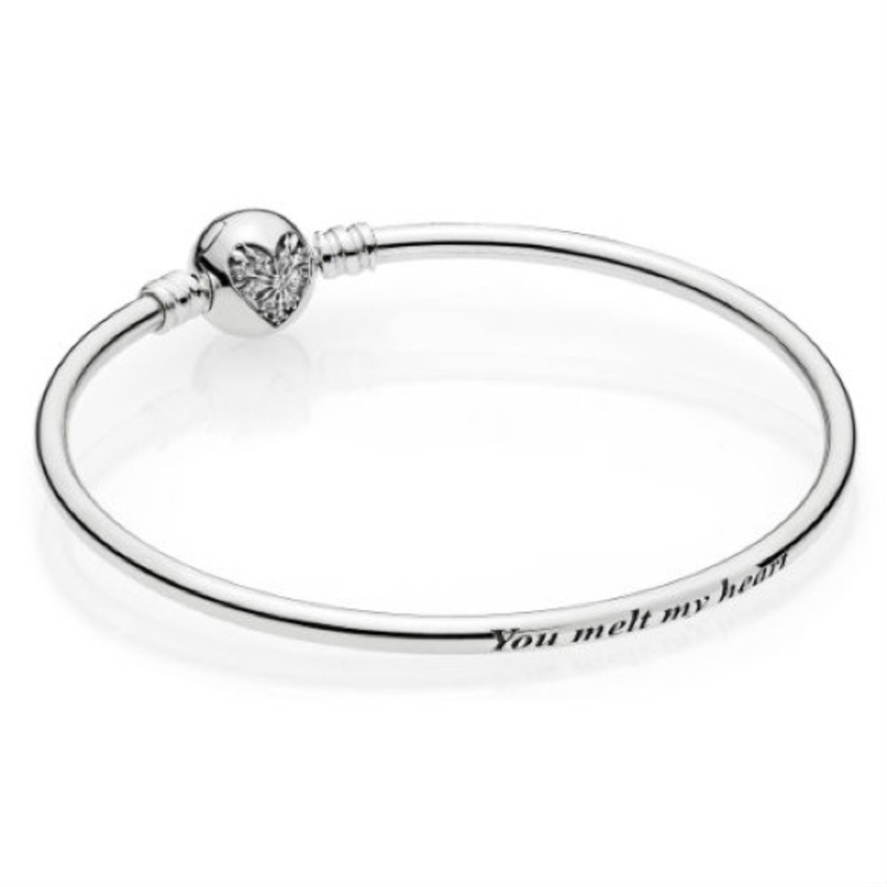 Pandora "You Melt my Heart" limited edition bangle - 7.5”